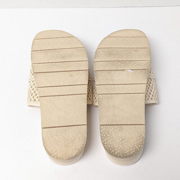 Sam and Libby Asher Platform Sandals, Vanilla, Women's 9.5 - Picture 6 of 7